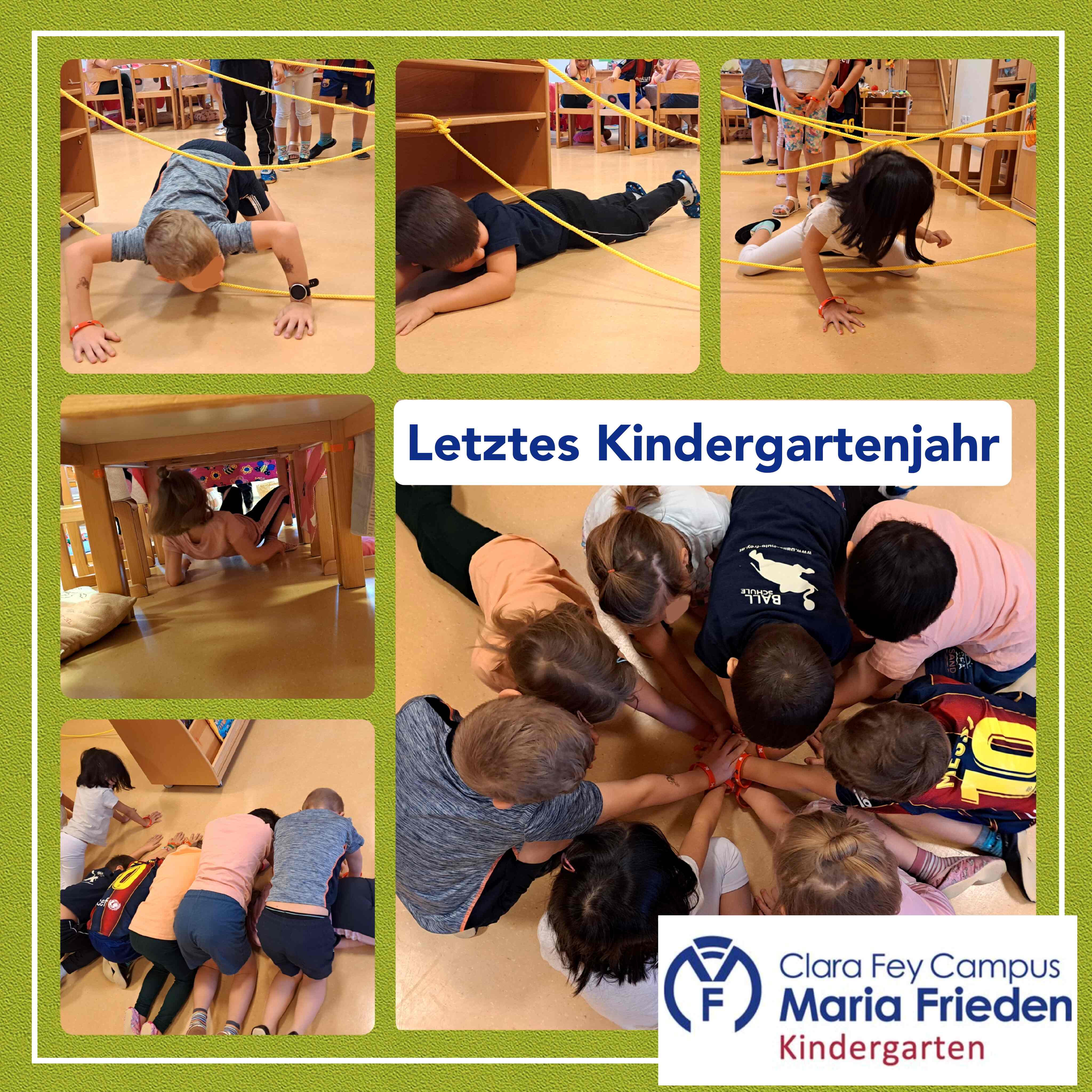 Letztes Kindergartenjahr